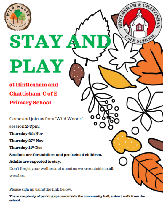 New! Stay and Play Sessions